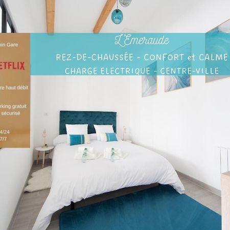 L'Emeraude Rez-De-Chaussee - Parking Prive -Zapart'Hotels Malesherbes Bagian luar foto