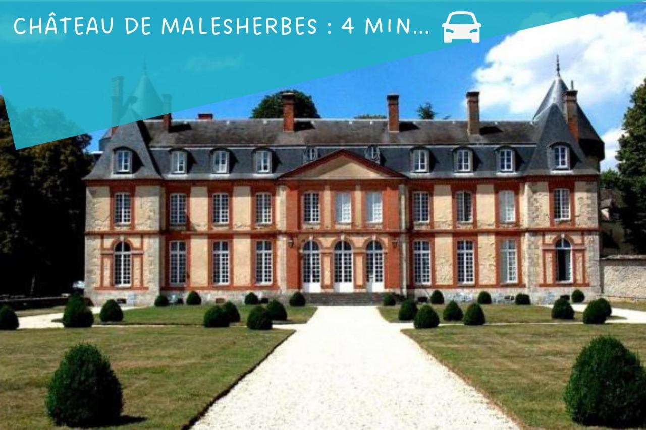 L'Emeraude Rez-De-Chaussee - Parking Prive -Zapart'Hotels Malesherbes Bagian luar foto